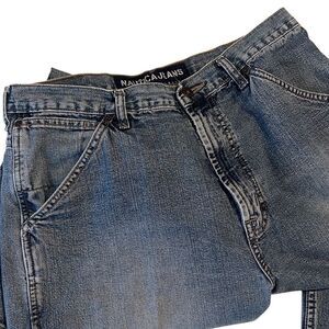 Nautica Blue Denim Relaxed Fit Men's Jeans Size 34/30
